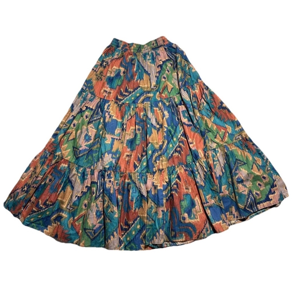 Vintage Western Collection Maxi Skirt Small Pattern